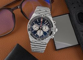 Breitling Chronomat 42 AB0134101B1A1 (Unknown (random serial)) - Black dial 42 mm Steel case