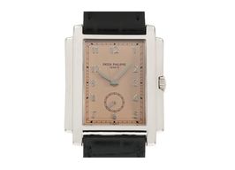 Patek Philippe Gondolo 5024G-001 (1998) - Roze wijzerplaat 30mm Witgoud