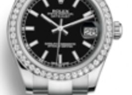 Rolex Datejust 31 178384 (2021) - Black dial 31 mm Steel case