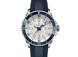 Breitling Superocean 42 A17375E71G1S1 (2024) - Zilver wijzerplaat 42mm Staal