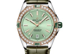 Breitling Chronomat 38 U17356531L1P1 (2025) - Pink dial 38 mm Gold/Steel case