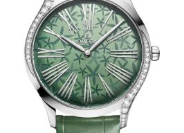 Omega De Ville Trésor 428.18.36.60.10.002 (2026) - Groen wijzerplaat 36mm Staal