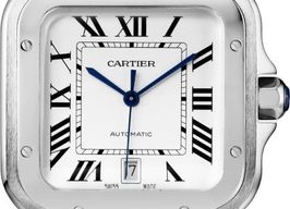 Cartier Santos WSSA0018 (2024) - White dial 39 mm Steel case