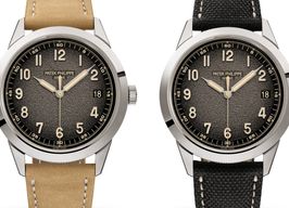 Patek Philippe Calatrava 5226G-001 (2025) - Grijs wijzerplaat 40mm Witgoud