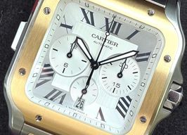 Cartier Santos W2SA0008 (2025) - 51_MM Goud/Staal