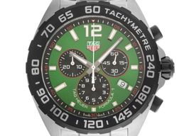 TAG Heuer Formula 1 Quartz CAZ101AP.BA0842 (2025) - Groen wijzerplaat 43mm Staal