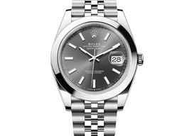 Rolex Datejust 41 126300 (2025) - Grijs wijzerplaat 41mm Staal