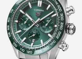 TAG Heuer Carrera CBN2A1N.FT6238 (2024) - Green dial 44 mm Steel case