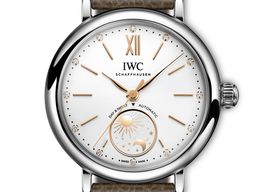 IWC Portofino Automatic IW459801 (2024) - Zilver wijzerplaat 34mm Staal
