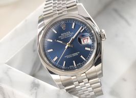 Rolex Datejust 36 116200 (2018) - Blauw wijzerplaat 36mm Staal