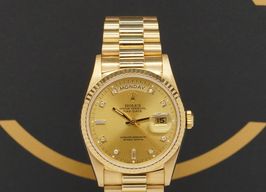 Rolex Day-Date 36 18238 (1991) - Goud wijzerplaat 36mm Geelgoud