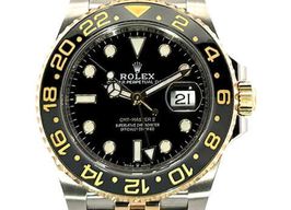 Rolex GMT-Master II 126713GRNR (2023) - Zwart wijzerplaat 40mm Goud/Staal