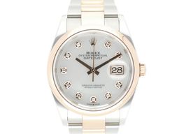 Rolex Datejust 36 126201 (2025) - Pearl dial 36 mm Gold/Steel case