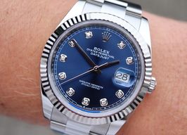 Rolex Datejust 41 126334 (2024) - Blauw wijzerplaat 41mm Staal