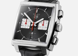 TAG Heuer Monaco CBL2113.FC6177 (2024) - Zwart wijzerplaat 39mm Staal