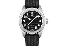 Zenith Pilot 03.4000.3620/21.I001 (2026) - Black dial 40 mm Steel case