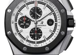 Audemars Piguet Royal Oak Offshore Chronograph 26400SO.OO.A002CA.01 (2014) - Zilver wijzerplaat 44mm Staal