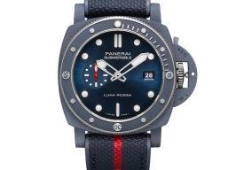 Panerai Submersible PAM01466 (2026) - Blauw wijzerplaat 44mm Titanium