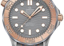 Omega Seamaster Diver 300 M 210.60.42.20.99.001 (2025) - Grijs wijzerplaat 42mm Titanium