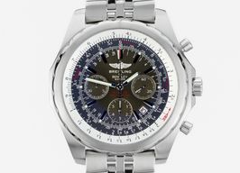 Breitling Bentley Motors A2536313/B814 (2009) - Zwart wijzerplaat 49mm Staal
