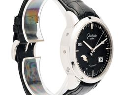 Glashütte Original Senator Perpetual Calendar 100-0205-0304 (2008) - Zwart wijzerplaat Onbekend Platina