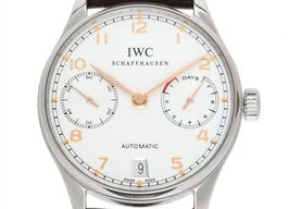 IWC Portuguese Automatic IW500114 (2015) - Silver dial 42 mm Steel case