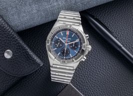 Breitling Chronomat 42 AB0134101C1A1 (Unknown (random serial)) - Blue dial 42 mm Steel case
