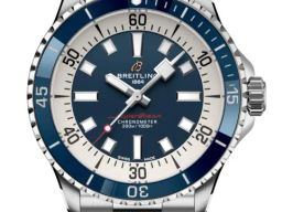 Breitling Superocean 42 A17375E71C1A1 (2026) - Blauw wijzerplaat 42mm Staal