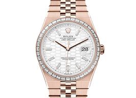 Rolex Land-Dweller 40 127385TBR (2025) - White dial 40 mm Rose Gold case