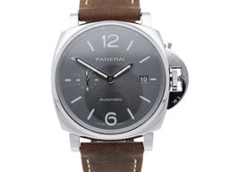 Panerai Luminor Due PAM00904 (2022) - Grijs wijzerplaat 42mm Staal