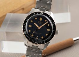 Oris Divers Sixty Five 01 733 7707 4354-07 4 20 18 (Onbekend (willekeurig serienummer)) - Zwart wijzerplaat 40mm Staal