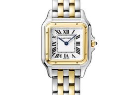 Cartier Panthère W2PN0007 (2024) - Zilver wijzerplaat 37mm Goud/Staal