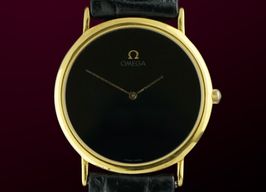 Omega De Ville 195.0075.2 (1986) - Black dial 32 mm Gold/Steel case