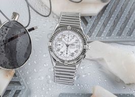 Breitling Chronomat A13050.1 (1998) - Wit wijzerplaat 45mm Staal