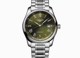 Longines Master Collection L2.793.4.09.6 (2025) - Groen wijzerplaat 40mm Staal