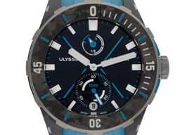 Ulysse Nardin Marine 1183-170-2B/3A (2025) - Zwart wijzerplaat 45mm Staal