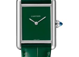 Cartier Tank WSTA0115 (2026) - Groen wijzerplaat 26mm Staal