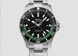 Mido Ocean Star GMT M026.629.11.051.03 (2024) - Zwart wijzerplaat 44mm Staal