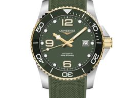 Longines HydroConquest L3.781.3.06.9 (2024) - Green dial 41 mm Steel case