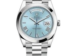 Rolex Day-Date 40 228206 (2023) - Blue dial 40 mm Platinum case