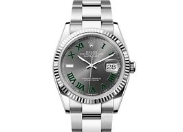 Rolex Datejust 36 126234 (2025) - Grey dial 36 mm Steel case