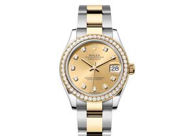 Rolex Datejust 31 278383RBR-0025 (2024) - Champagne dial 31 mm Steel case