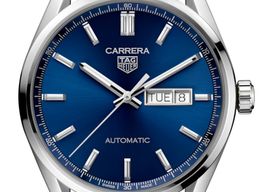 TAG Heuer Carrera Calibre 5 WBN2012.FC6502 (2024) - Blue dial 41 mm Steel case