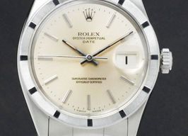 Rolex Oyster Perpetual Date 1501 (1969) - Zilver wijzerplaat 34mm Staal