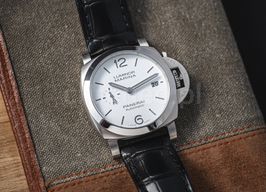 Panerai Luminor Marina PAM01371 (2024) - Wit wijzerplaat 40mm Staal