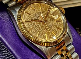 Rolex Datejust 36 16013 (1978) - Goud wijzerplaat 36mm Goud/Staal