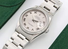 Rolex Datejust 36 16220 (Onbekend (willekeurig serienummer)) - Grijs wijzerplaat 36mm Staal