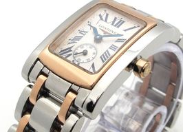 Longines DolceVita L5.255.5.79.7 (Unknown (random serial)) - Silver dial 21 mm Gold/Steel case