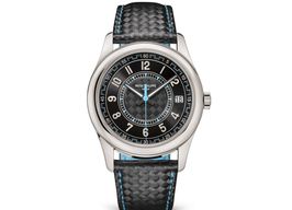 Patek Philippe Calatrava 6007G-011 (2025) - Zwart wijzerplaat 40mm Witgoud
