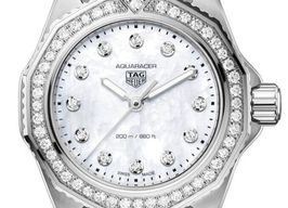 TAG Heuer Aquaracer Lady WBP1417.BA0622 (2024) - White dial 30 mm Steel case